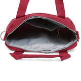 BAOMI CRINKLE HANDBAG Range Dark Red Soft One Size Handbag