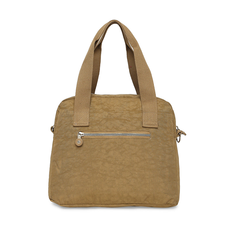BAOMI CRINKLE HANDBAG Range Dark Yellow Soft One Size Handbag