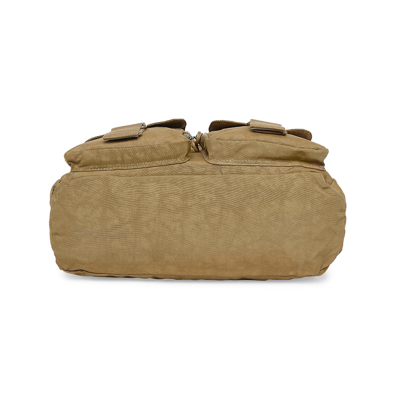 BAOMI CRINKLE HANDBAG Range Dark Yellow Soft One Size Handbag