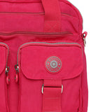 BAOMI CRINKLE HANDBAG Range Fuchsia Red Soft One Size Handbag