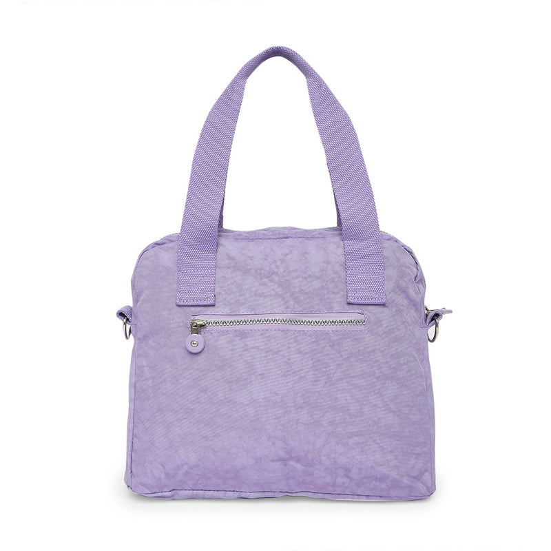 BAOMI CRINKLE HANDBAG Range Light Purple Soft One Size Handbag