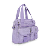 BAOMI CRINKLE HANDBAG Range Light Purple Soft One Size Handbag