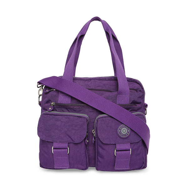 BAOMI CRINKLE HANDBAG Range Purple Soft One Size Handbag