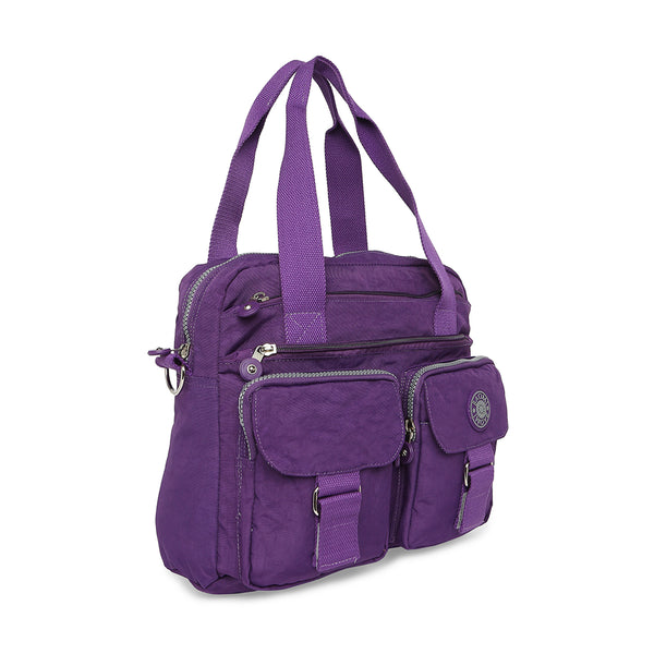 BAOMI CRINKLE HANDBAG Range Purple Soft One Size Handbag