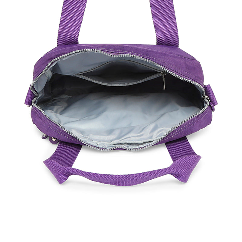 BAOMI CRINKLE HANDBAG Range Purple Soft One Size Handbag