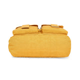 BAOMI CRINKLE HANDBAG Range Yellow Soft One Size Handbag