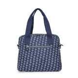 BAOMI CRINKLE HAND BAG Range Blue & White Soft One Size Handbag