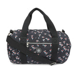 BAOMI CRINKLE HAND BAG Range Black Floral Soft One Size Handbag
