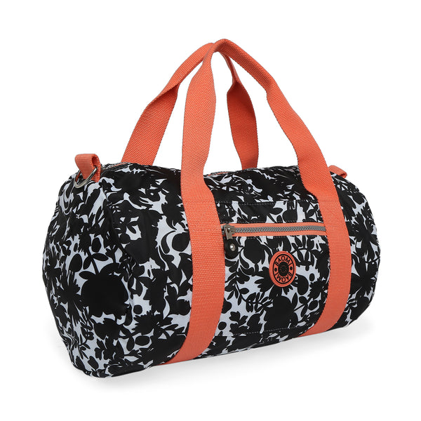 BAOMI CRINKLE HAND BAG Range Black & Peach Soft One Size Handbag