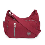 BAOMI CRINKLE SHOULDER BAG Range Dark Red Soft One Size Shoulder Bag