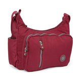 BAOMI CRINKLE SHOULDER BAG Range Dark Red Soft One Size Shoulder Bag