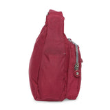 BAOMI CRINKLE SHOULDER BAG Range Dark Red Soft One Size Shoulder Bag