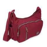 BAOMI CRINKLE SHOULDER BAG Range Dark Red Soft One Size Shoulder Bag