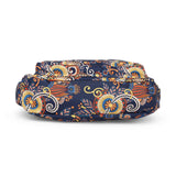 BAOMI CRINKLE SHOULDER BAG Range Blue & Yellow Floral Soft One Size Shoulder Bag