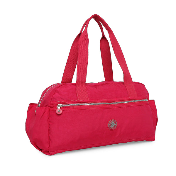 BAOMI CRINKLE HANDBAG Range Fuchsia Red Soft One Size Handbag