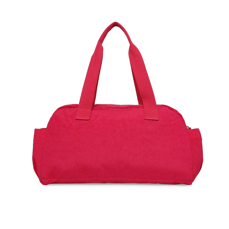 BAOMI CRINKLE HANDBAG Range Fuchsia Red Soft One Size Handbag