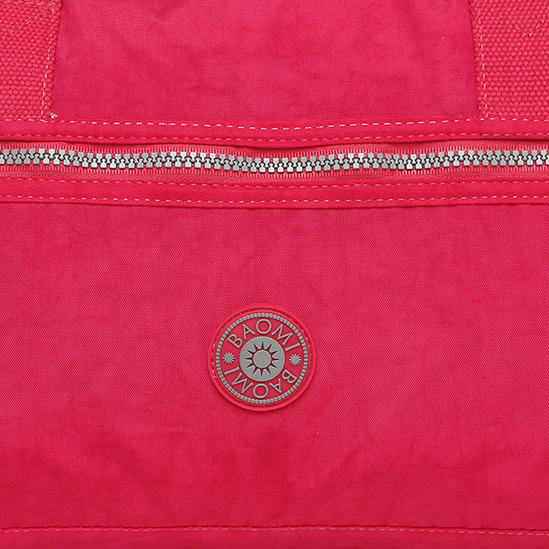 BAOMI CRINKLE HANDBAG Range Fuchsia Red Soft One Size Handbag
