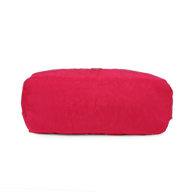 BAOMI CRINKLE HANDBAG Range Fuchsia Red Soft One Size Handbag