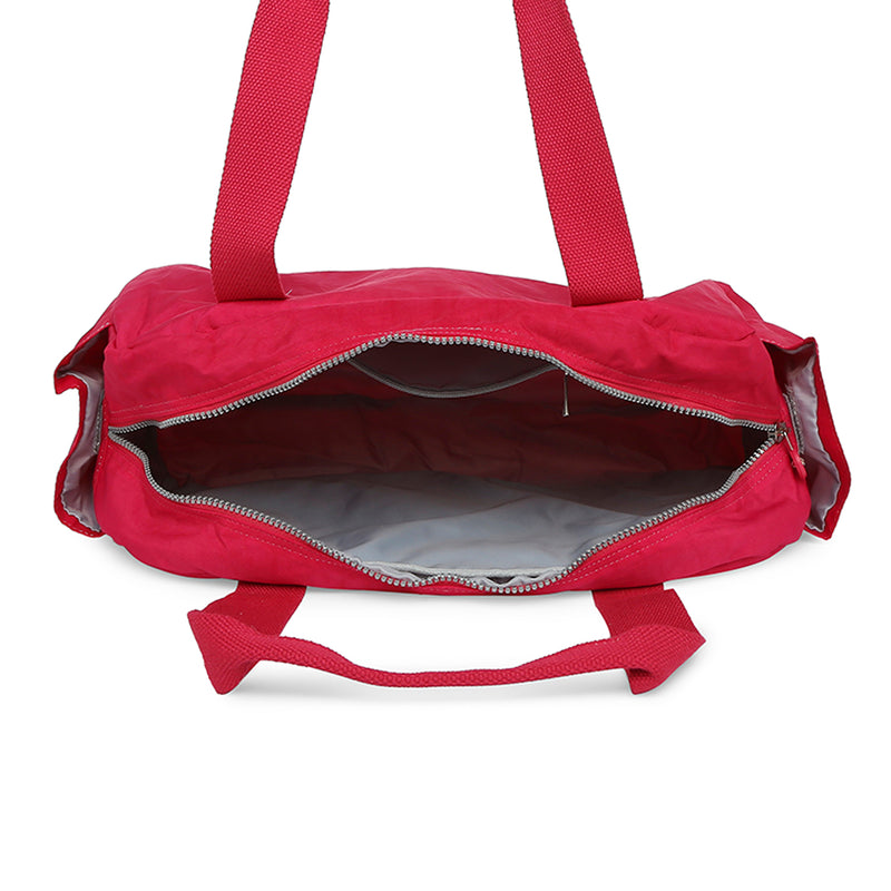BAOMI CRINKLE HANDBAG Range Fuchsia Red Soft One Size Handbag