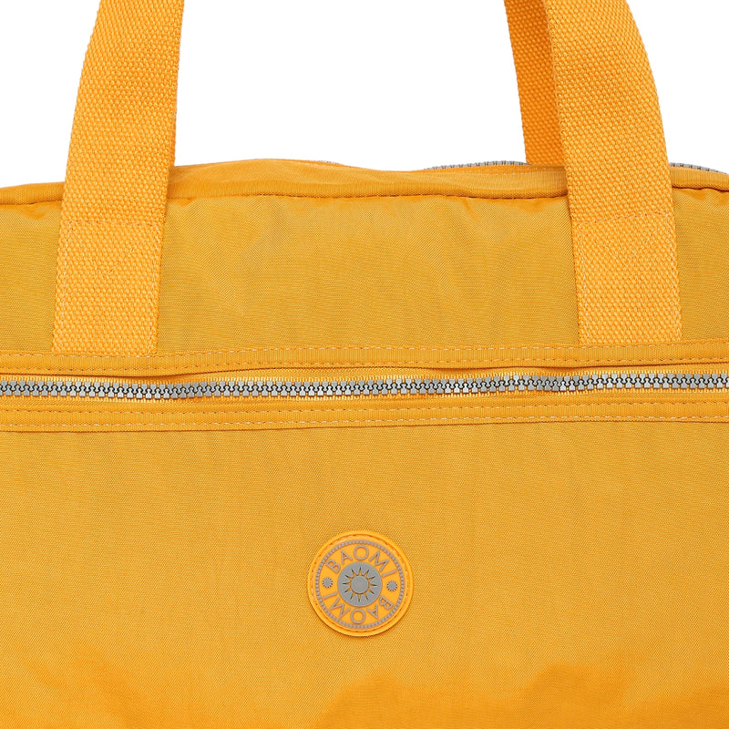 BAOMI CRINKLE HANDBAG Range Yellow Soft One Size Handbag