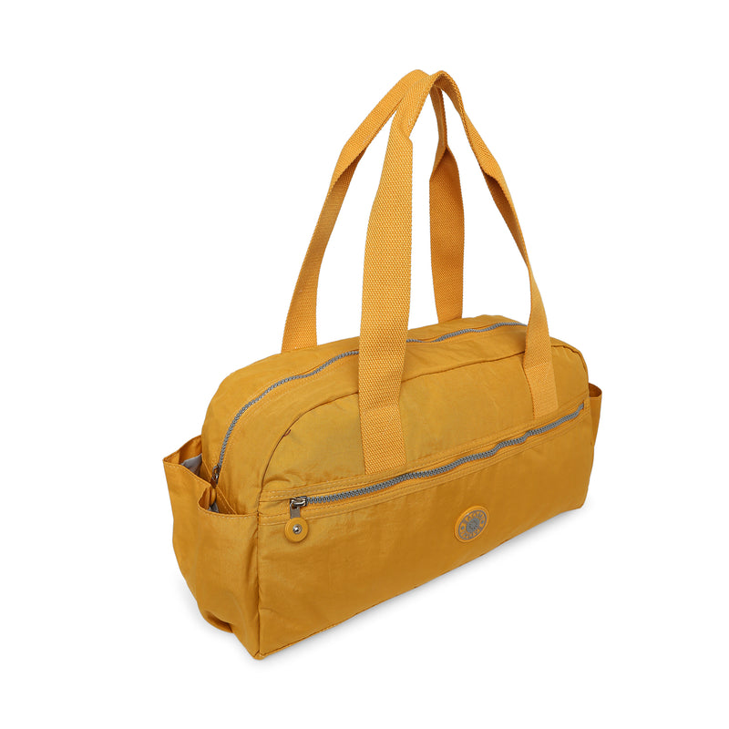 BAOMI CRINKLE HANDBAG Range Yellow Soft One Size Handbag