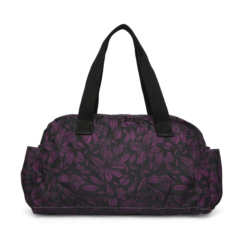 BAOMI CRINKLE HAND BAG Range Black & Purple Soft One Size Handbag