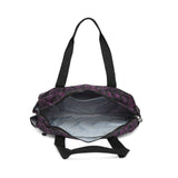 BAOMI CRINKLE HAND BAG Range Black & Purple Soft One Size Handbag