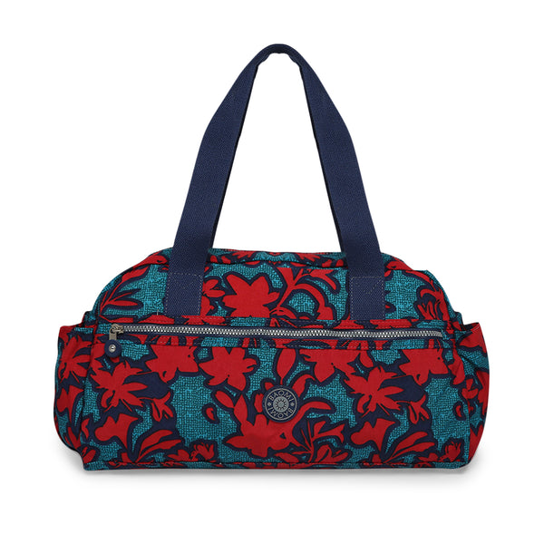 BAOMI CRINKLE HAND BAG Range Red & Green Soft One Size Handbag