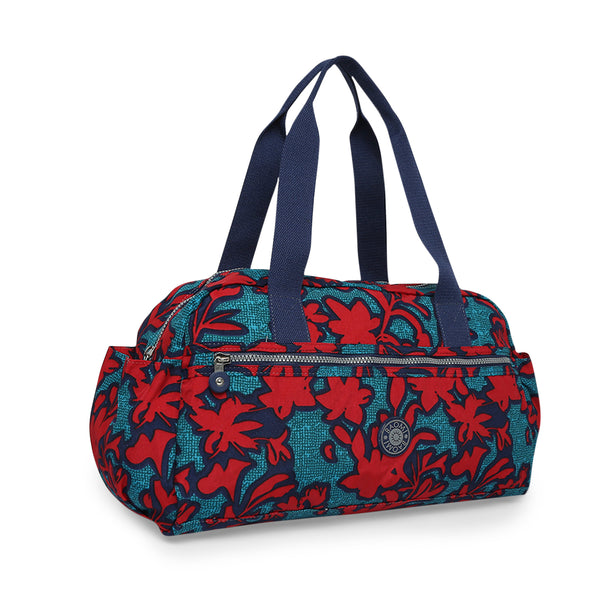 BAOMI CRINKLE HAND BAG Range Red & Green Soft One Size Handbag