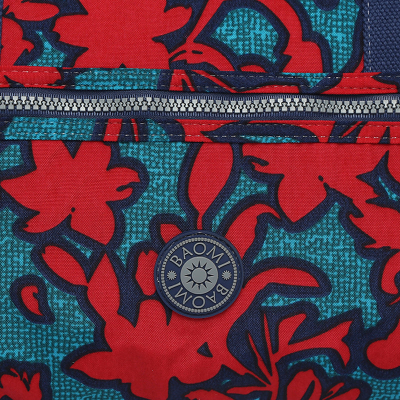 BAOMI CRINKLE HAND BAG Range Red & Green Soft One Size Handbag