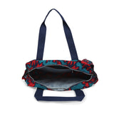 BAOMI CRINKLE HAND BAG Range Red & Green Soft One Size Handbag