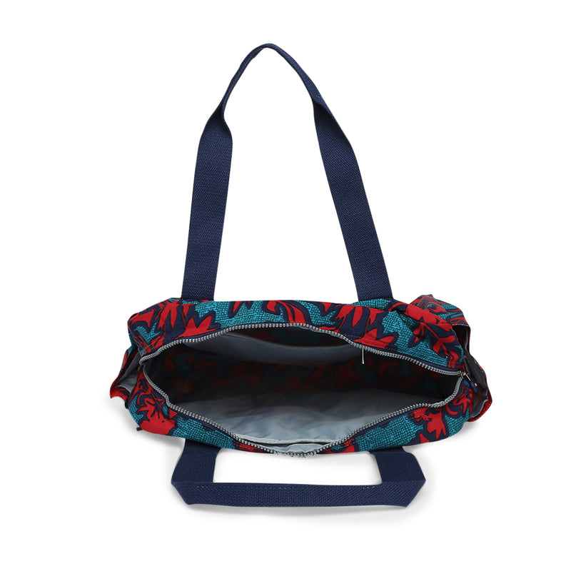 BAOMI CRINKLE HAND BAG Range Red & Green Soft One Size Handbag