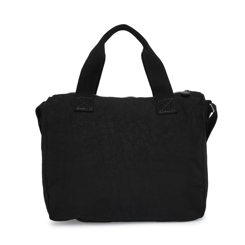 BAOMI CRINKLE SHOULDER BAG Range Black Soft One Size Shoulder Bag