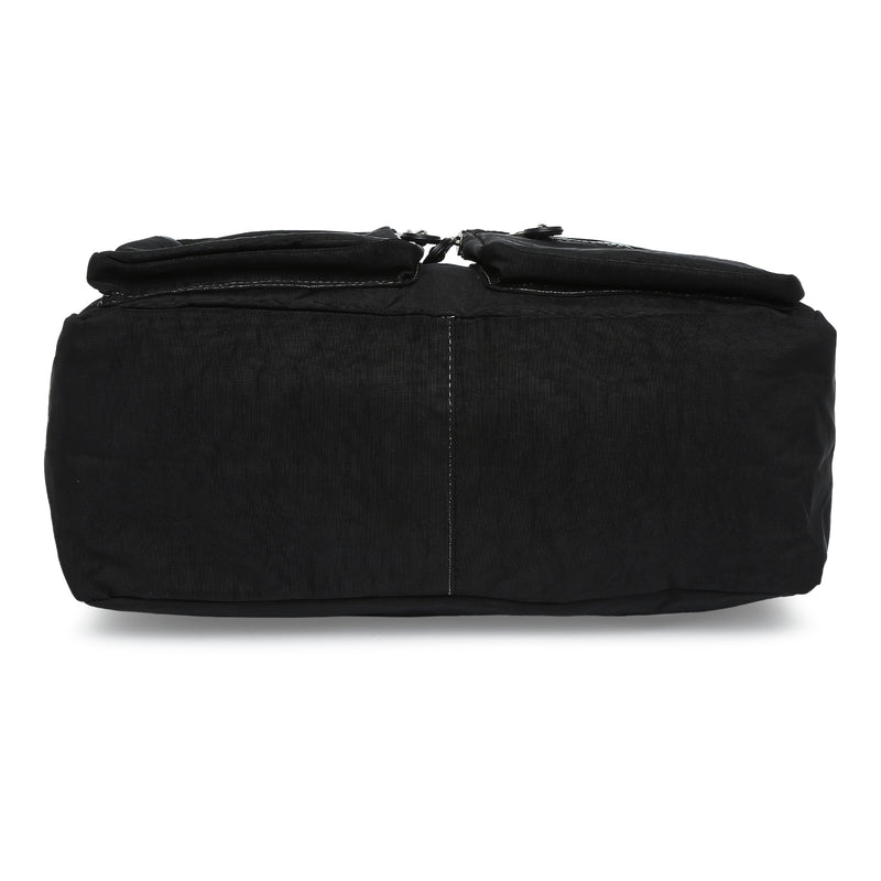 BAOMI CRINKLE SHOULDER BAG Range Black Soft One Size Shoulder Bag