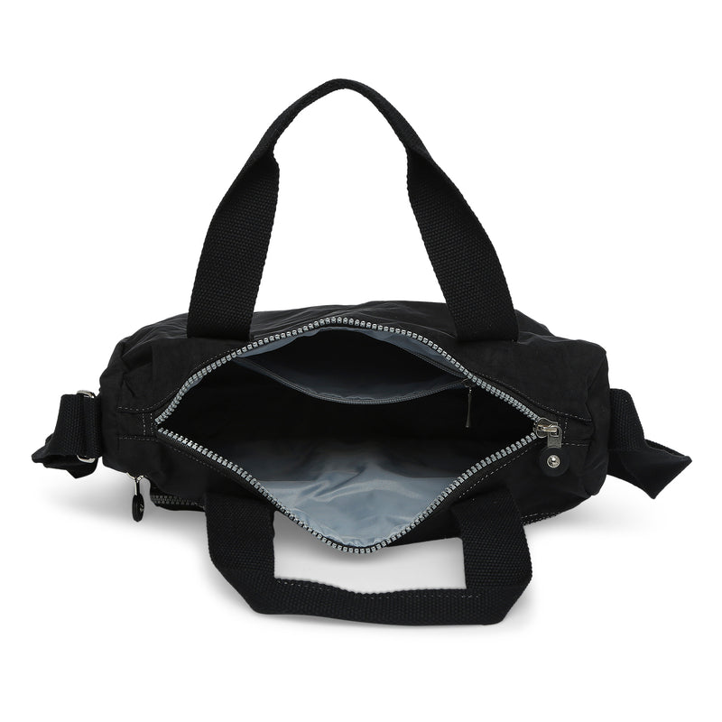 BAOMI CRINKLE SHOULDER BAG Range Black Soft One Size Shoulder Bag