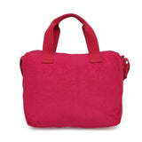 BAOMI CRINKLE SHOULDER BAG Range Fuchsia Red Soft One Size Shoulder Bag