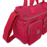 BAOMI CRINKLE SHOULDER BAG Range Fuchsia Red Soft One Size Shoulder Bag