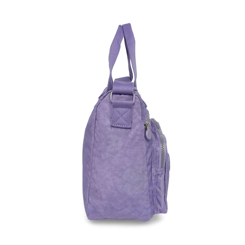 BAOMI CRINKLE SHOULDER BAG Range Light Purple Soft One Size Shoulder Bag
