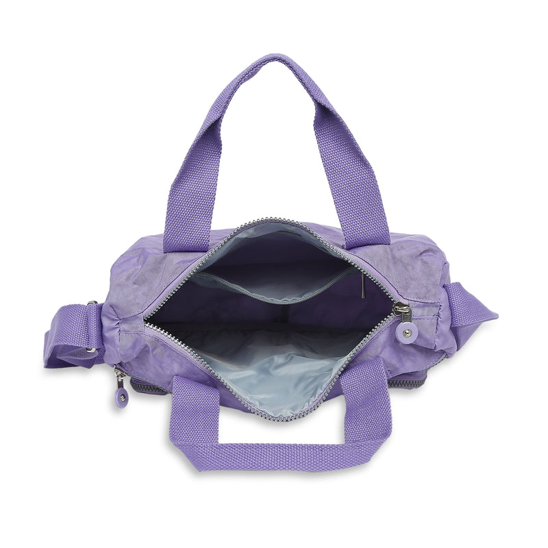 BAOMI CRINKLE SHOULDER BAG Range Light Purple Soft One Size Shoulder Bag