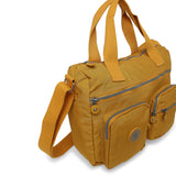 BAOMI CRINKLE SHOULDER BAG Range Yellow Soft One Size Shoulder Bag