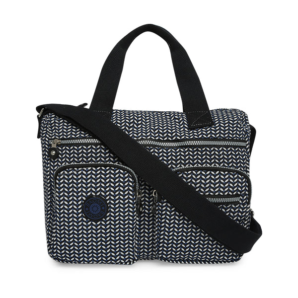 BAOMI CRINKLE SHOULDER BAG Range Black & White Soft One Size Shoulder Bag