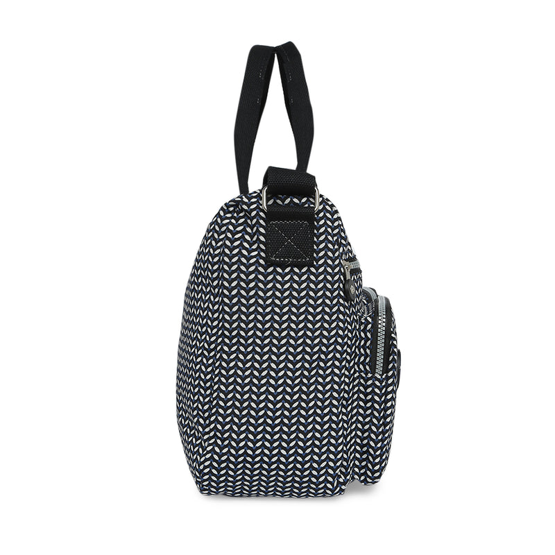 BAOMI CRINKLE SHOULDER BAG Range Black & White Soft One Size Shoulder Bag