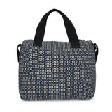BAOMI CRINKLE SHOULDER BAG Range Black & White Soft One Size Shoulder Bag