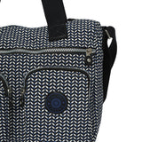 BAOMI CRINKLE SHOULDER BAG Range Black & White Soft One Size Shoulder Bag
