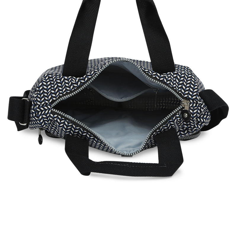 BAOMI CRINKLE SHOULDER BAG Range Black & White Soft One Size Shoulder Bag