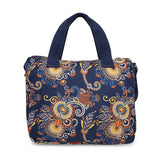 BAOMI CRINKLE SHOULDER BAG Range Blue & Yellow Floral Soft One Size Shoulder Bag