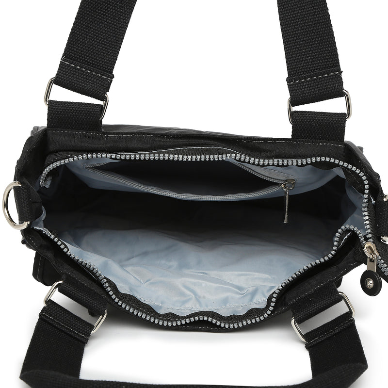 BAOMI CRINKLE SHOULDER BAG Range Black Soft One Size Shoulder Bag