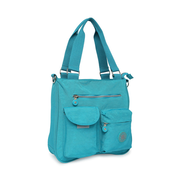 BAOMI CRINKLE SHOULDER BAG Range Blue Soft One Size Shoulder Bag