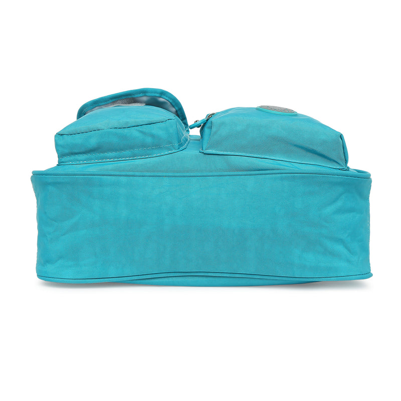 BAOMI CRINKLE SHOULDER BAG Range Blue Soft One Size Shoulder Bag