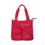 BAOMI CRINKLE SHOULDER BAG Range Fuchsia Red Soft One Size Shoulder Bag